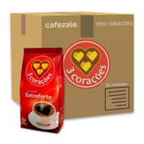 Café Três Corações Extra Forte Moído Kit 10 Pacotes 500g