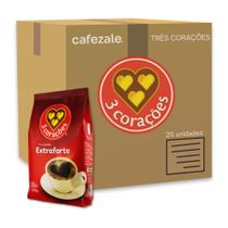 Café Três Corações Extra Forte Moído Kit 20 Pacotes 250g