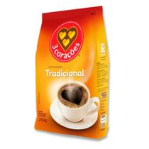 Café Três Corações Tradicional Torrado e Moído 250g Café Três Corações Tradicional Torrado e Moído 250g