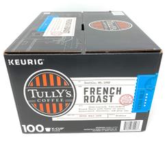 Café Tully's French Roast K-Cup em cápsulas 11,8 mL (100 unidades) Café Tully's French Roast K-Cup em cápsulas 11,8 mL (100 unidades)