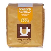 Café Unique Bourbon Amarelo Torrado E Moído 250g Café Unique Bourbon Amarelo Torrado E Moído 250g