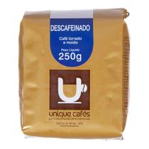 Café Unique Torrado E Moído Descafeinado 250g