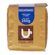 Café Unique Torrado E Moído Descafeinado 250g Café Unique Torrado E Moído Descafeinado 250g