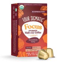 Cafe9 Four Sigmatic Focus Alto en Cafeedna Orge1nico 10 Ce1psulas