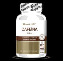 Cafeína 100mg Growth Supplements 120 Comp