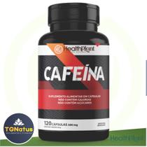 Cafeína 120 caps 500mg - HealthPlant