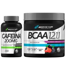 Cafeína 200mg 30 Caps + Bcaa Recoveron 100g Bodyaction