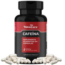 Cafeína 200mg 60 cáps energia foco disposição pré treino