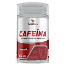Cafeína 200mg 60 Cápsulas Tuttiflora