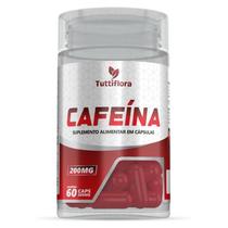 Cafeína 200mg 60 Cápsulas Tuttiflora
