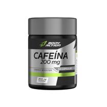 Cafeína 200mg Body Action 60cap.