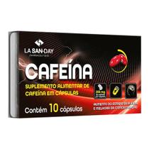 Cafeína 200mg La San Day Com 10 Cápsulas