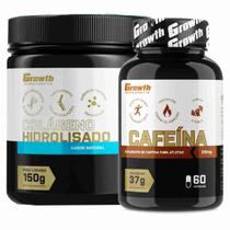 Cafeina 210mg 60 Caps + Colágeno 150g Growth Supplements