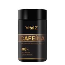 Caféina 400mg vitalz 200mg a cada capsulas.