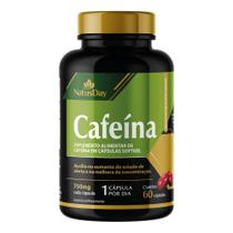 Cafeína (60 Cápsulas) - Natusday