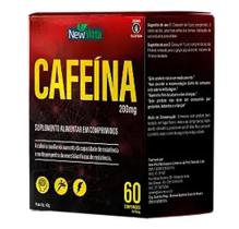 Cafeína 60cprs. 200mg - por cápsula - New Vitta