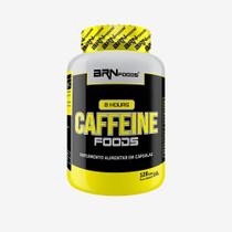Cafeína - 8 Hours Caffeine Foods 120 Cáps - Br Nutrition Foods