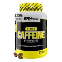 Cafeína 8 Hours Caffeine Foods 60 Cáps BRN Foods Cafeína 8 Hours Caffeine Foods 60 Cáps BRN Foods