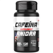 Cafeína Anidra Concentrada 120 Cáps 500mg