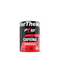Cafeína anidra ftw - 30 cap