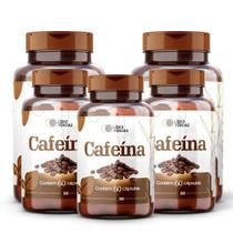 Cafeina Com 60 Cápsulas Kit 5 Potes