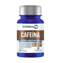 Cafeina com 60 capsulas unifabra - MARCA EXCLUSIVA