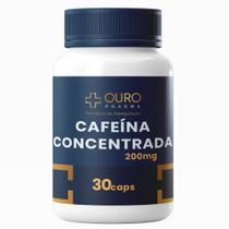 Cafeína Concentrada 200mg 30 ou 60 Cápsulas