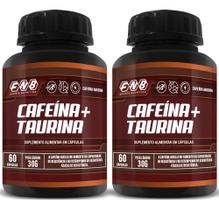 Cafeína E Taurina 500mg 2 X 60 Cápsulas - Flora Nativa