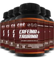 Cafeína E Taurina 500mg 6 X 60 Cápsulas - Flora Nativa