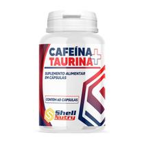 Cafeína e Taurina com 60 Cápsulas Shell Nutry Cafeína e Taurina com 60 Cápsulas Shell Nutry
