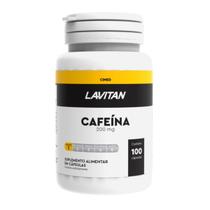 Cafeína Lavitan Cimed 200mg 100 Cápsulas