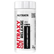Cafeina pre treino nutraxy cut release 200mg 60 cap nutrata