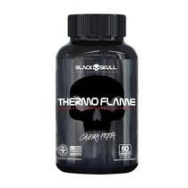 Cafeina Thermo Flame 60 Tabletes - Black Skull - Para Secar!