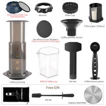 CAFEMASY-Cafeteira Espresso Portátil, French Press, Barista Tool, Coffee Pot, Air Press, Máquina com Filtros, AeroPress