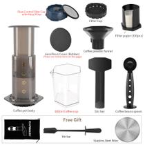 CAFEMASY-Cafeteira Espresso Portátil, French Press, Barista Tool, Coffee Pot, Air Press, Máquina com Filtros, AeroPress