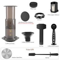 CAFEMASY-Cafeteira Espresso Portátil, French Press, Barista Tool, Coffee Pot, Air Press, Máquina com Filtros, AeroPress