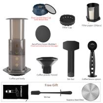 CAFEMASY-Cafeteira Espresso Portátil, French Press, Barista Tool, Coffee Pot, Air Press, Máquina com Filtros, AeroPress