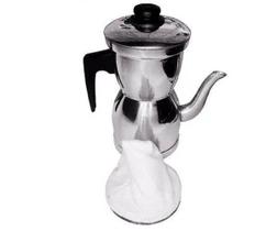 Cafeteira 02 Com Coador 1,4L Alumínio Durollux Cafeteira 02 Com Coador 1,4L Alumínio Durollux