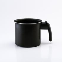 Cafeteira 14cm Preto 1,7L Alumi-Aço Linha Premium J4TECH Alumínio Antiaderente Teflon Ultra Resistente