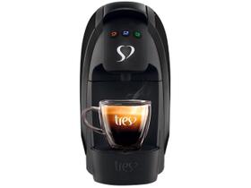Cafeteira 3 Corações Espresso Automática Luna 220v Preta