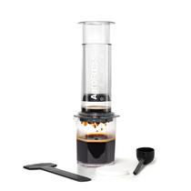 Cafeteira AeroPress Clear XL bebida 3 em 1 combina prensa francesa, café expresso, café macio encorpado sem grãos ou amargor, cafeteira portátil para casa, escritório, acampamento e viagens Cafeteira AeroPress Clear XL bebida 3 em 1 combina prensa francesa, café expresso, café macio encorpado sem grãos ou amargor, cafeteira portátil para casa, escritório, acampamento e viagens