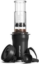 Cafeteira AeroPress Go Plus portátil para viagens preta