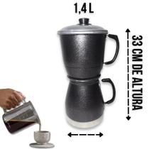 Cafeteira Alumínio craqueado Extra Forte Econômica Manual Italiana 1,4 Litros Cafeteira Alumínio craqueado Extra Forte Econômica Manual Italiana 1,4 Litros