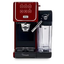 Cafeteira Automática de Espresso Oster PrimaLatte Touch Red, 220V, BVSTEM6801R