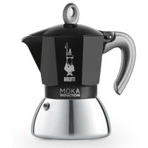 Cafeteira Bialetti Moka Induction Preta (Fogão a gás ou Indução)