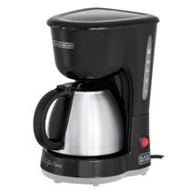 Cafeteira Black+decker 18 Cafés Inox Cor Preto
