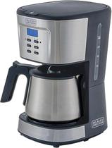 Cafeteira BLACK+DECKER Inox 30 Cafés/Xicaras Gourmand Gris - CM300G - 127V