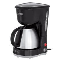 Cafeteira Black+decker Semi Automática Preta De Filtro Cafeteira Black+decker Semi Automática Preta De Filtro