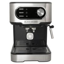 Cafeteira BlackDecker CE1100G 1,5L 1100W Expresso Gourmand Gris 220V Preto Inox Cafeteira BlackDecker CE1100G 1,5L 1100W Expresso Gourmand Gris 220V Preto Inox