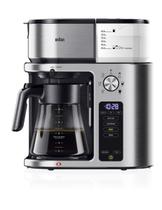 Cafeteira Braun MultiServe Plus KF9270SI 10 xícaras de aço inoxidável